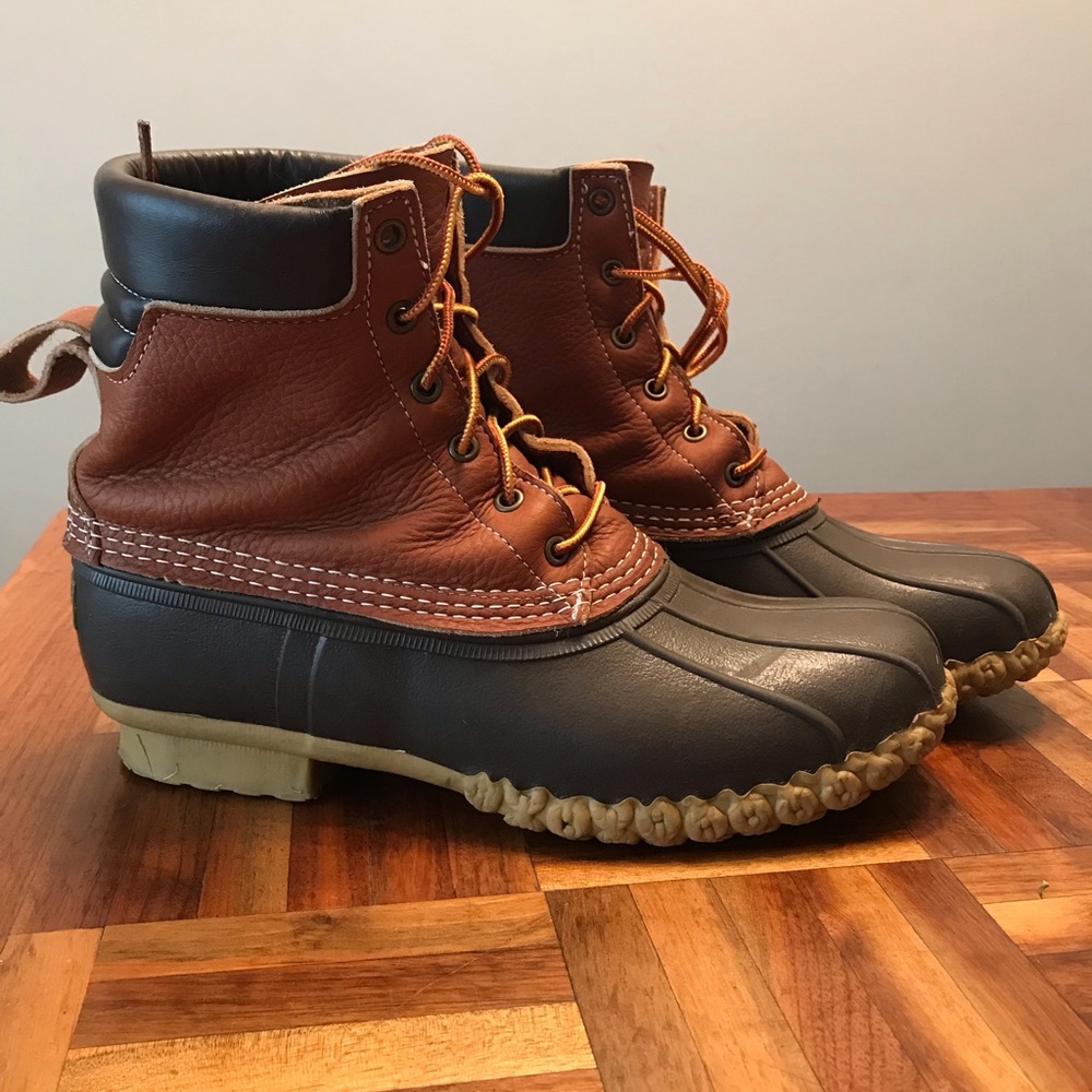 LL Bean Duck Boots womens size 11